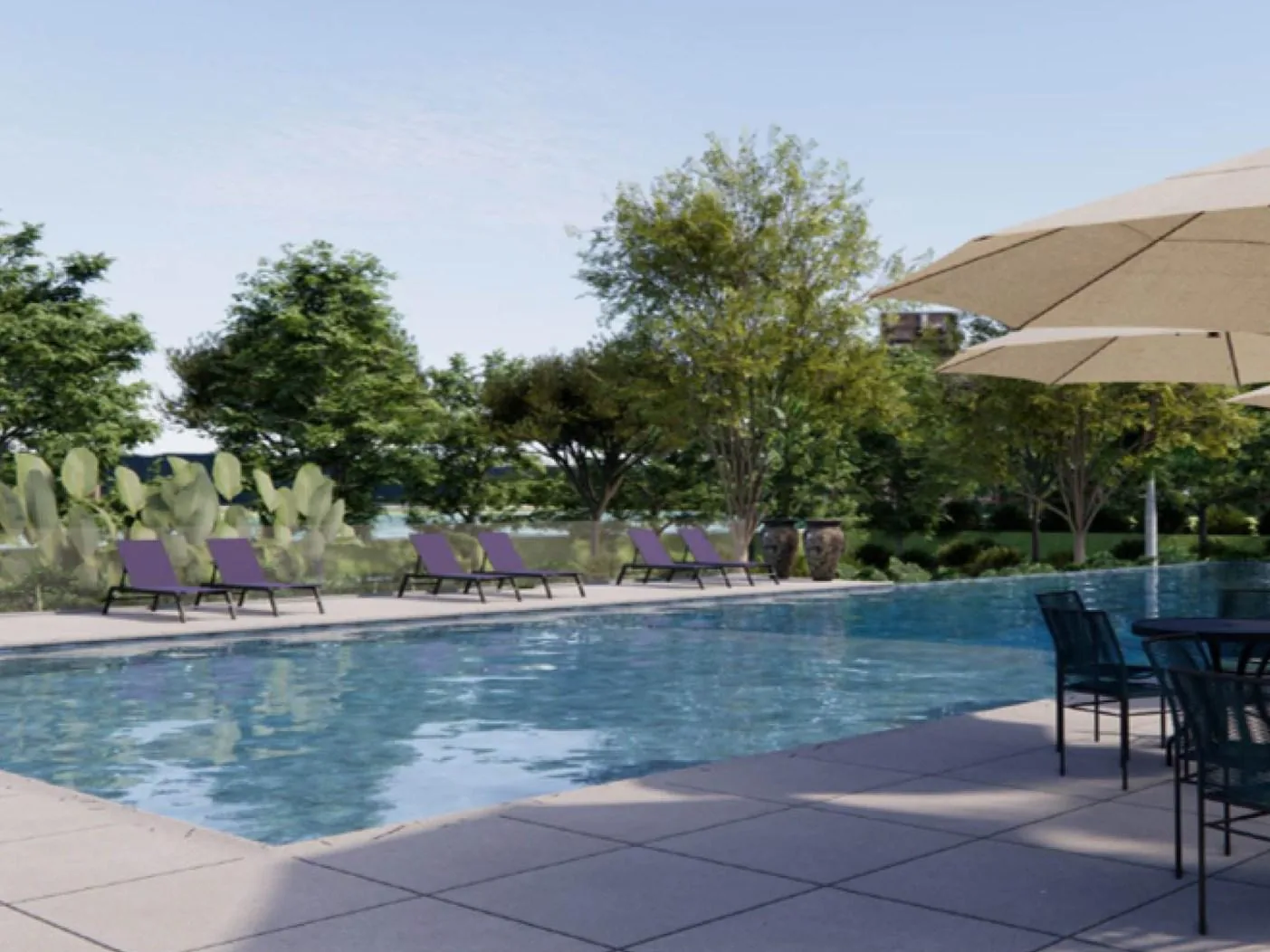 Deck da piscina